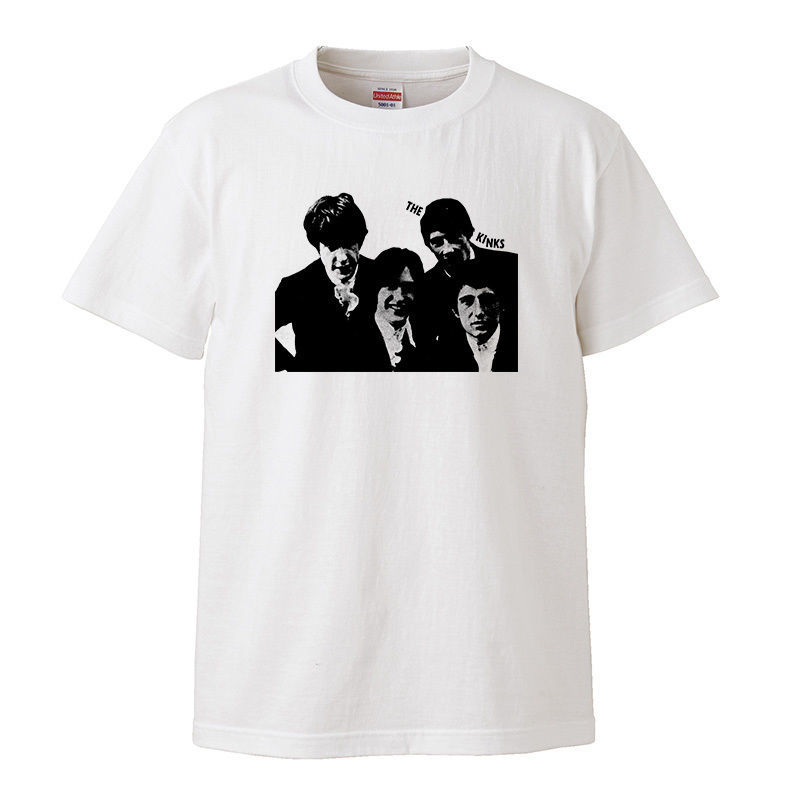 【XSサイズ Tシャツ】THE KINKS ザ・キンクス MODS UK レコード バンドTシャツ CD LP モッズ ガレージ 60s_画像1