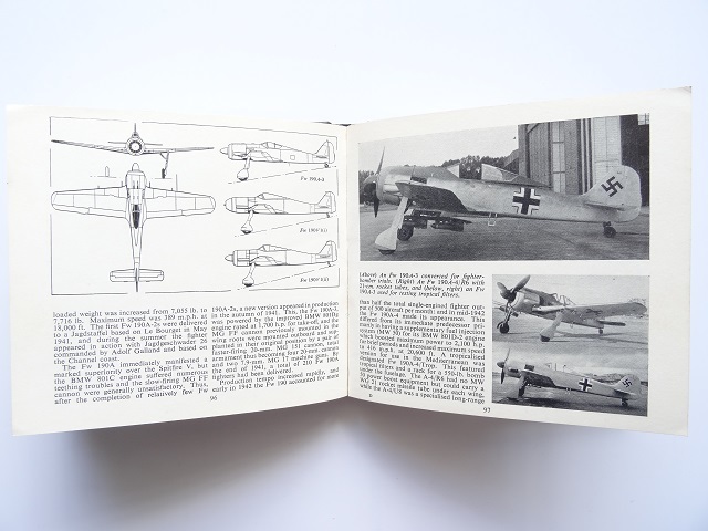  иностранная книга * второй следующий мир большой битва. истребитель фотоальбом Vol. 1 шт. самолет военный самолет милитари 