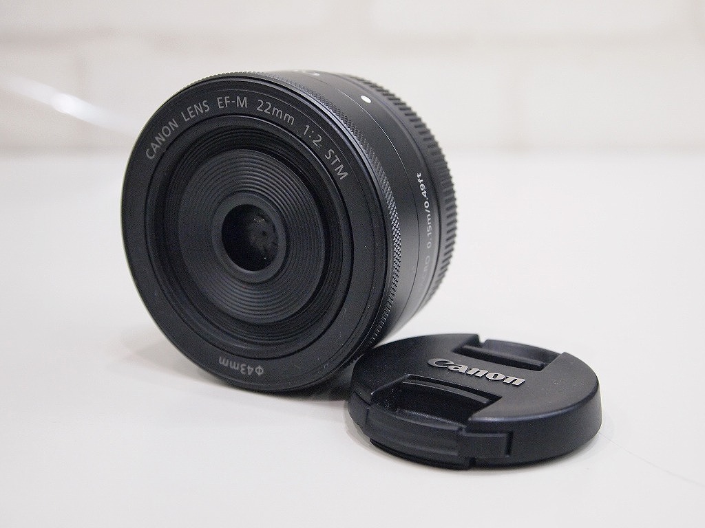 Canon 単焦点レンズ EF-M 22mm F2 STM | bioimune.com.br