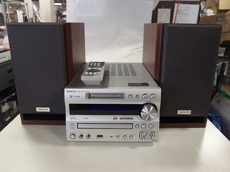 オンキョー ONKYO USB端子、CD/MD/チューナー搭載ミニコンポ X-N7FX