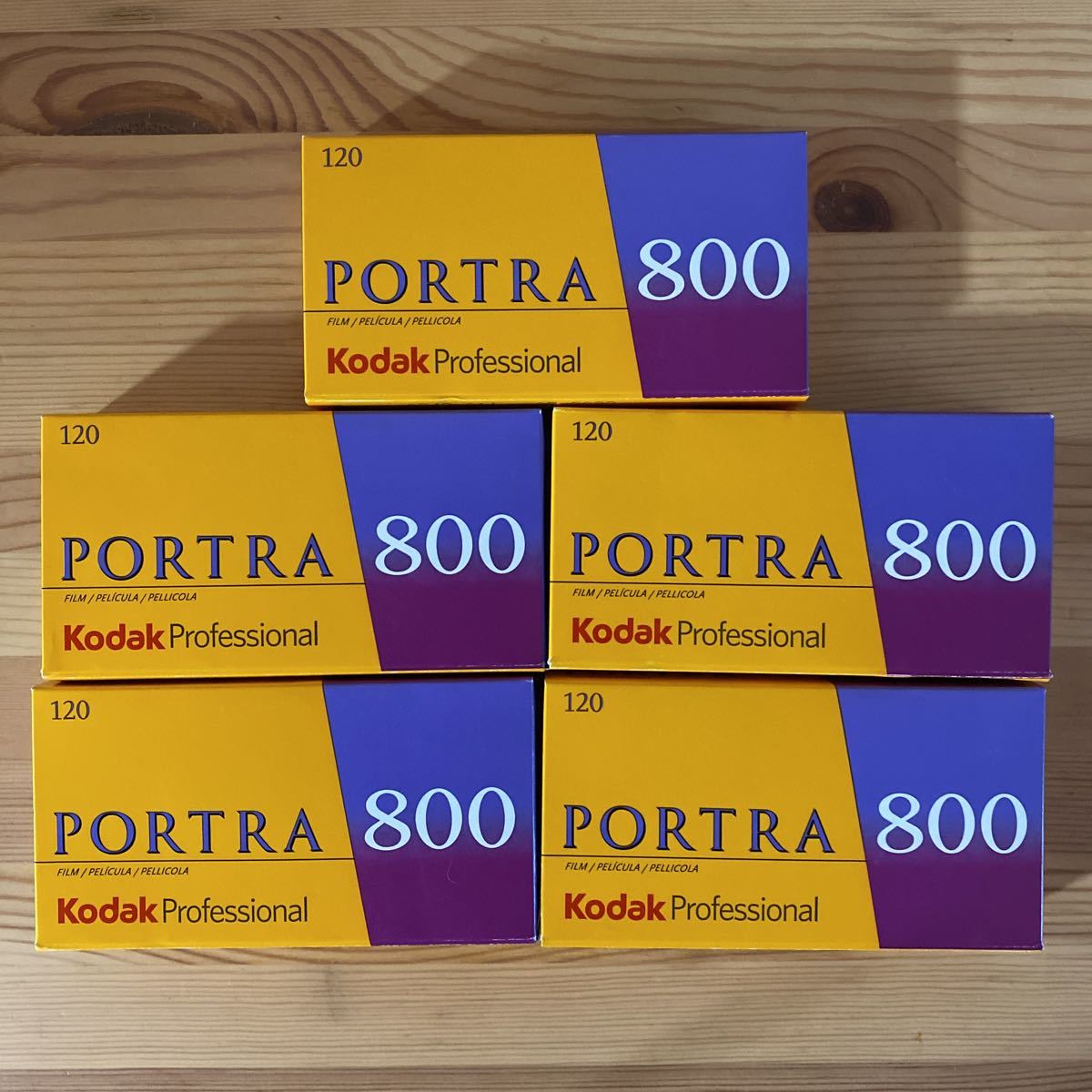 送料無料新品】 新品未開封 8本 kodak portra 800 コダック ポートラの