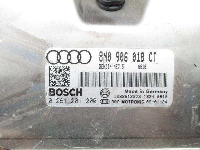  Audi TT 8NBVR (1) engine CP coupe 1.8T S line 6FT LZ9Y 0261201200 8N0906018CT 171616 4313