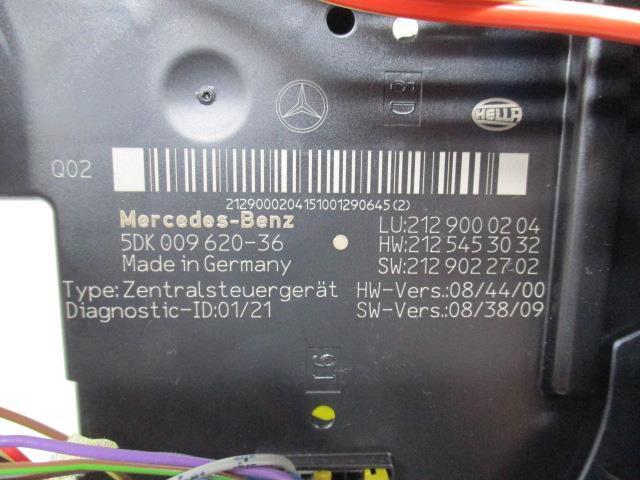 23 year Benz E300 DBA - 212254 W212 (21) fuse box A2129000204 171501 4312