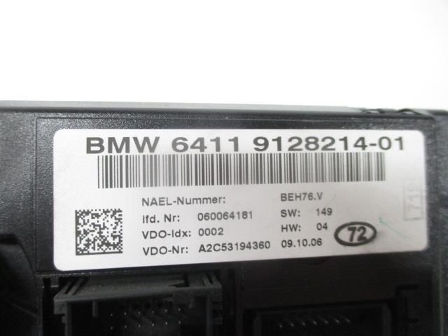 H20 BMW 320i E90 VA20 AC エアコン スイッチ パネル 6411 9128214-01 169001 4277_画像4