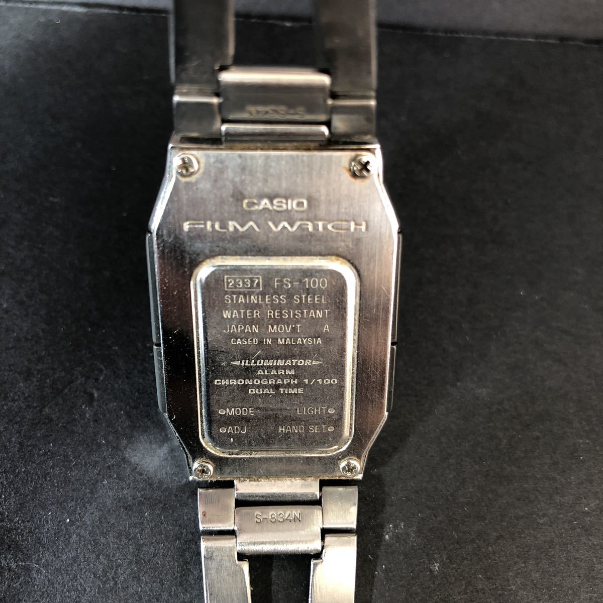 CASIO FS-100 カシオ ペラ PELA フィルムウォッチ FILM WATCH CASIO FS-100 カシオ ペラ PELA フィルムウォッチ FILM WATCH