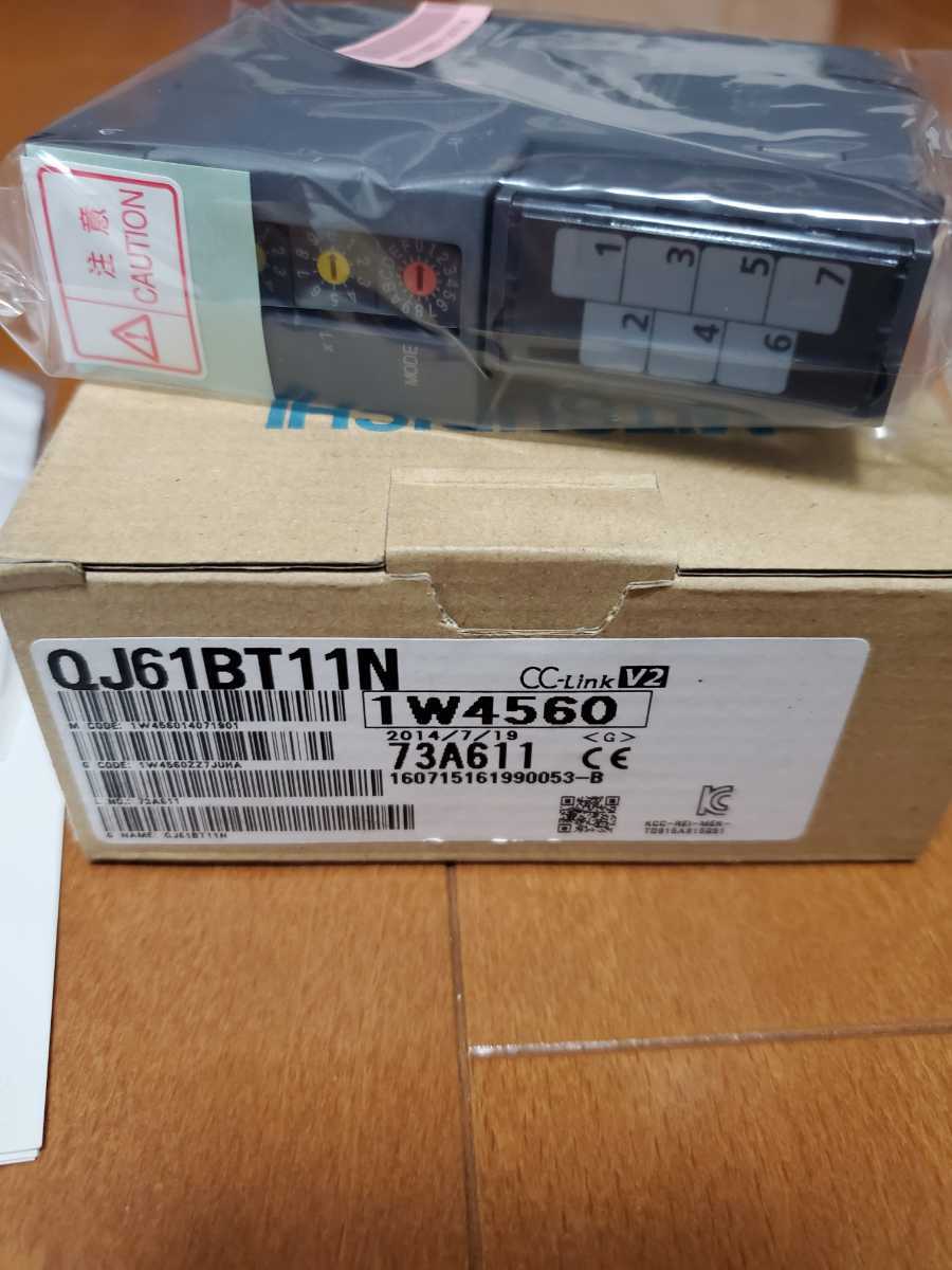 新品未使用 三菱 CC-Link リモートI/Oマスターユニット QJ61BT11N