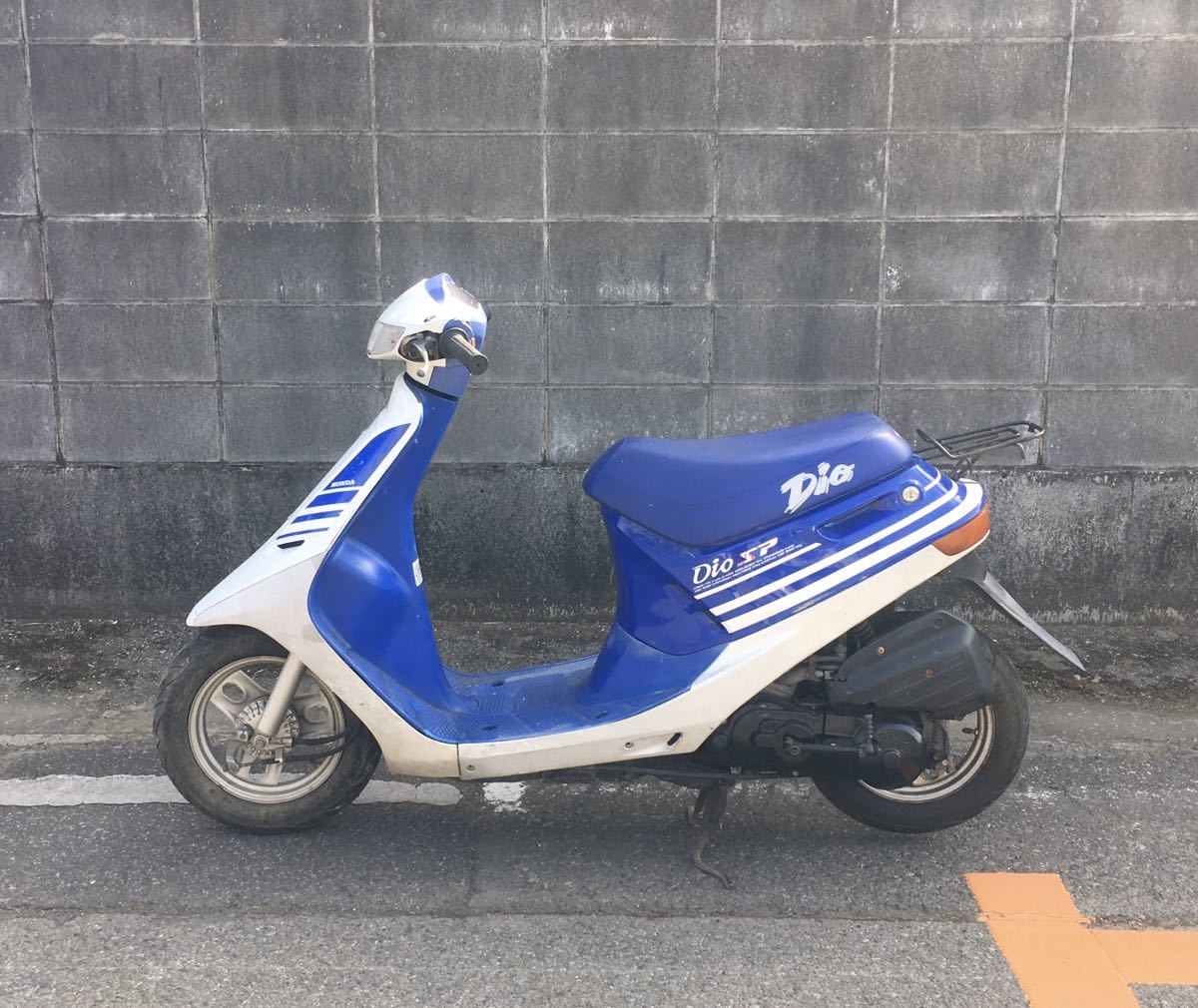 HONDA Dio ホンダ ディオ 青テラ AF18 現状渡し エンジン始動OK item