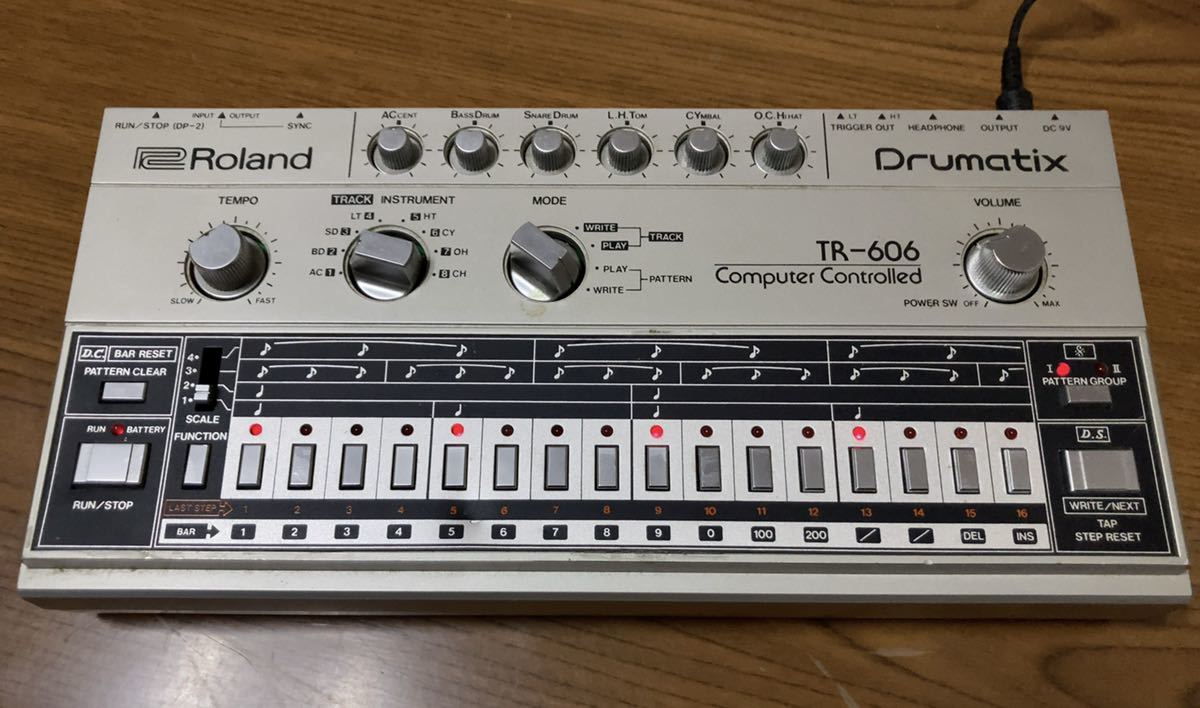 ジャンク】Roland ローランド TR-606 リズムマシン ドラムマシン