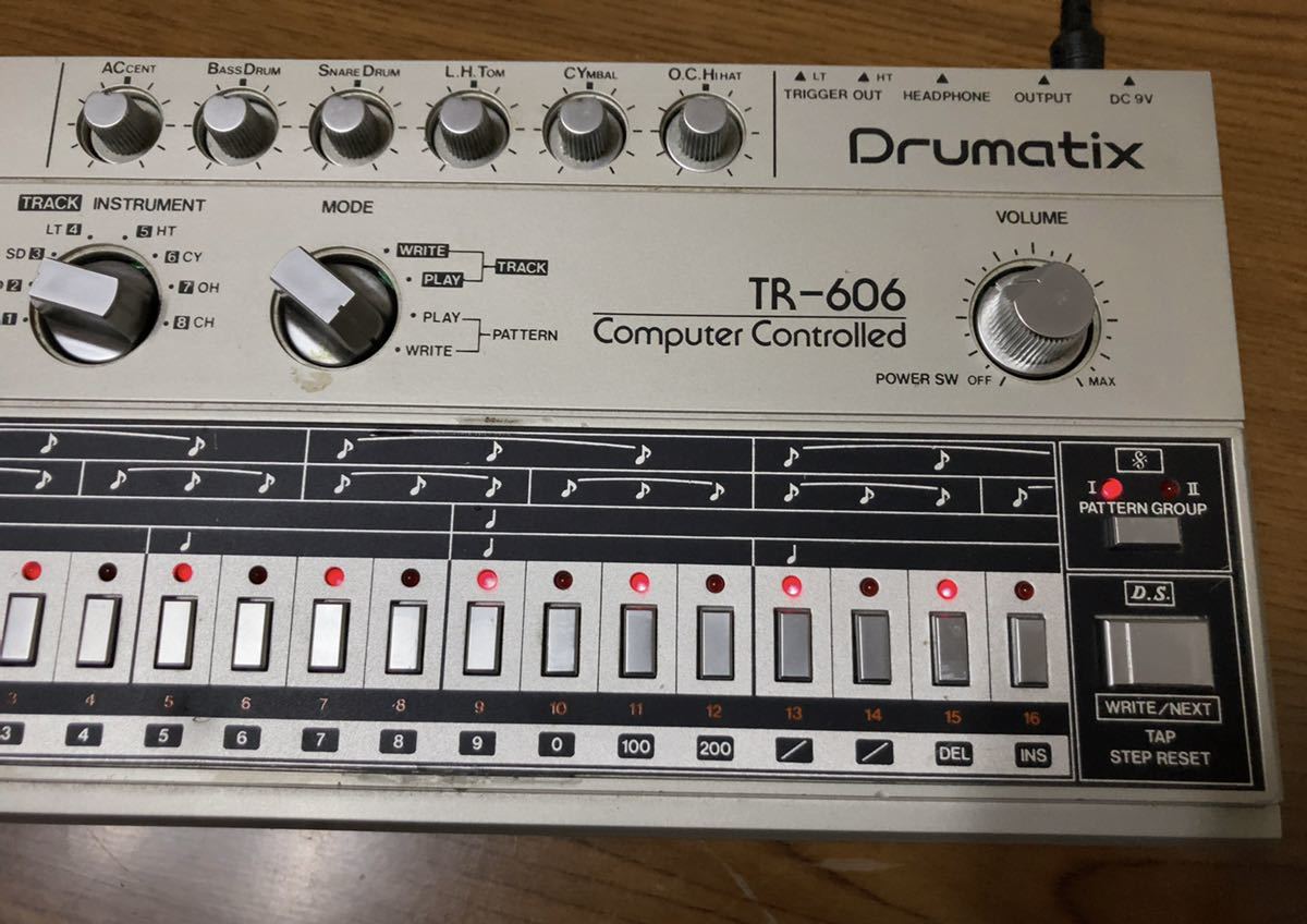 ジャンク】Roland ローランド TR-606 リズムマシン ドラムマシン