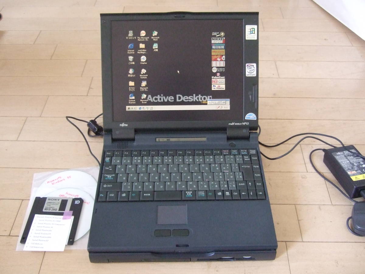 Yahoo!オークション - 富士通 FMV-BIBLO NP13 Windows 95 Yahoo!オークション - 富士通 FMV-BIBLO NP13 Windows 95