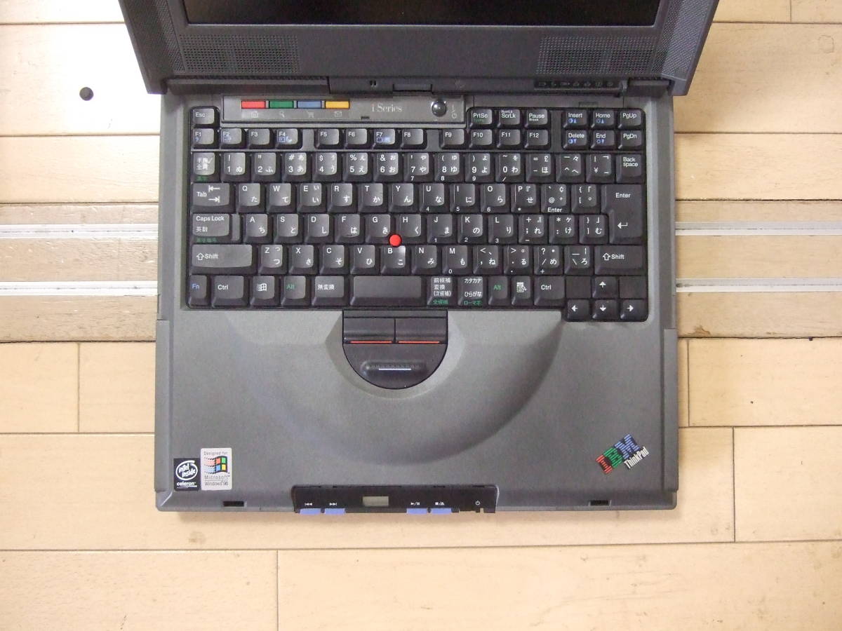 IBM ThinkPad Type 2621 Windows 98SE_画像5