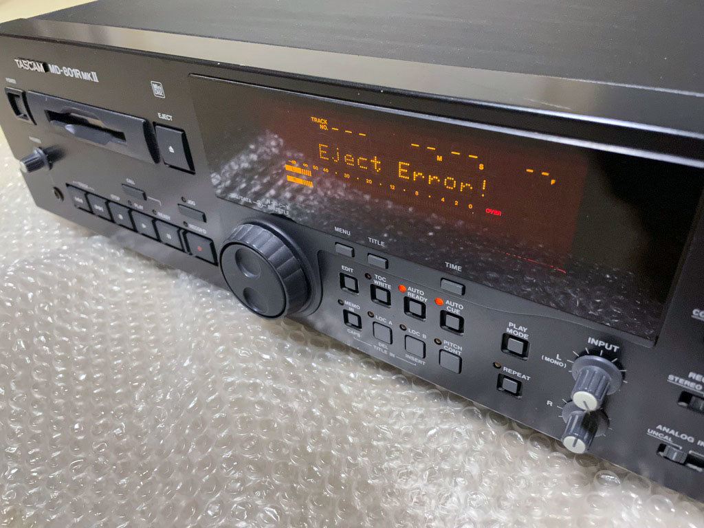TASCAM MDレコーダー MD-801R MK II TASCAM MDレコーダー MD-801R MK II