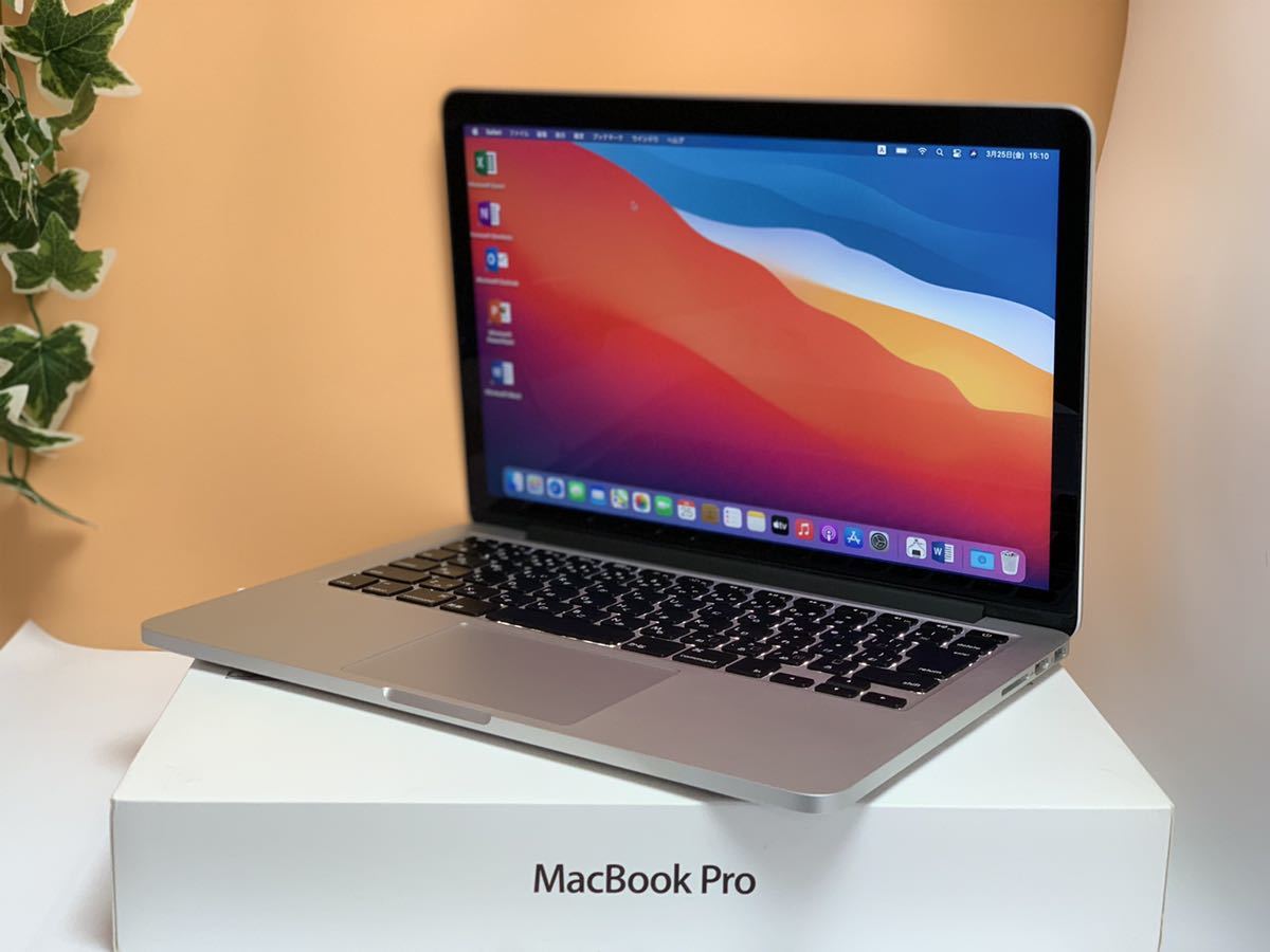 2013年式)アップルApple MacBook Pro Retina A1502/Corei5/macOS Big