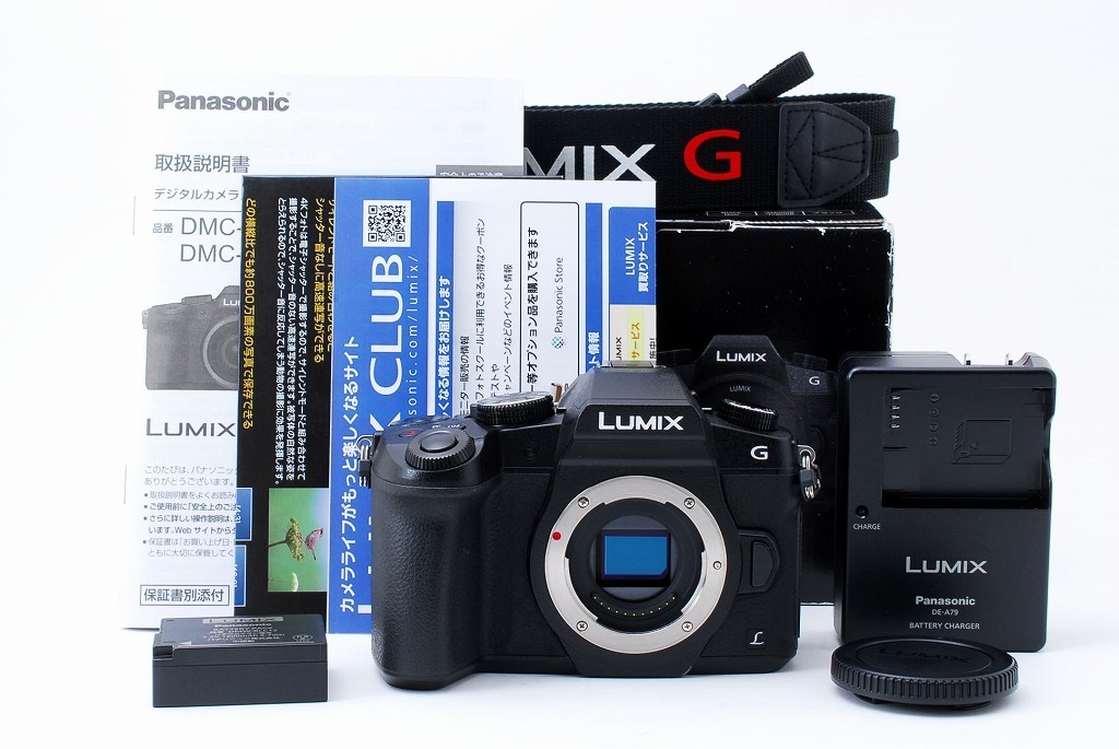 2229 展示品 ほぼ新品 メ保有 DMC-G8 LUMIX G8 ボディ メーカー点検