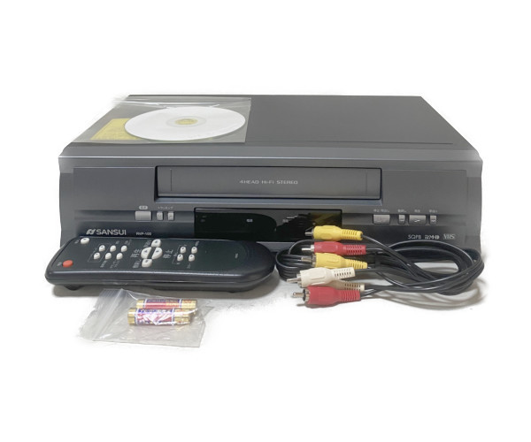 完動品 美品 SANSUI 再生専用ビデオデッキ VHSビデオプレーヤー 完動品 美品 SANSUI 再生専用ビデオデッキ VHSビデオプレーヤー