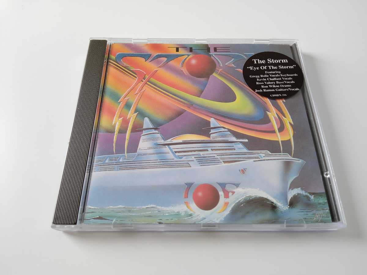 [Journey]The Storm / Eye Of The Storm CD MUSIC FOR NATIONS CDMFN196 95 год название запись,Gregg Rolie,Ross Valory,Kevin Chalfant,