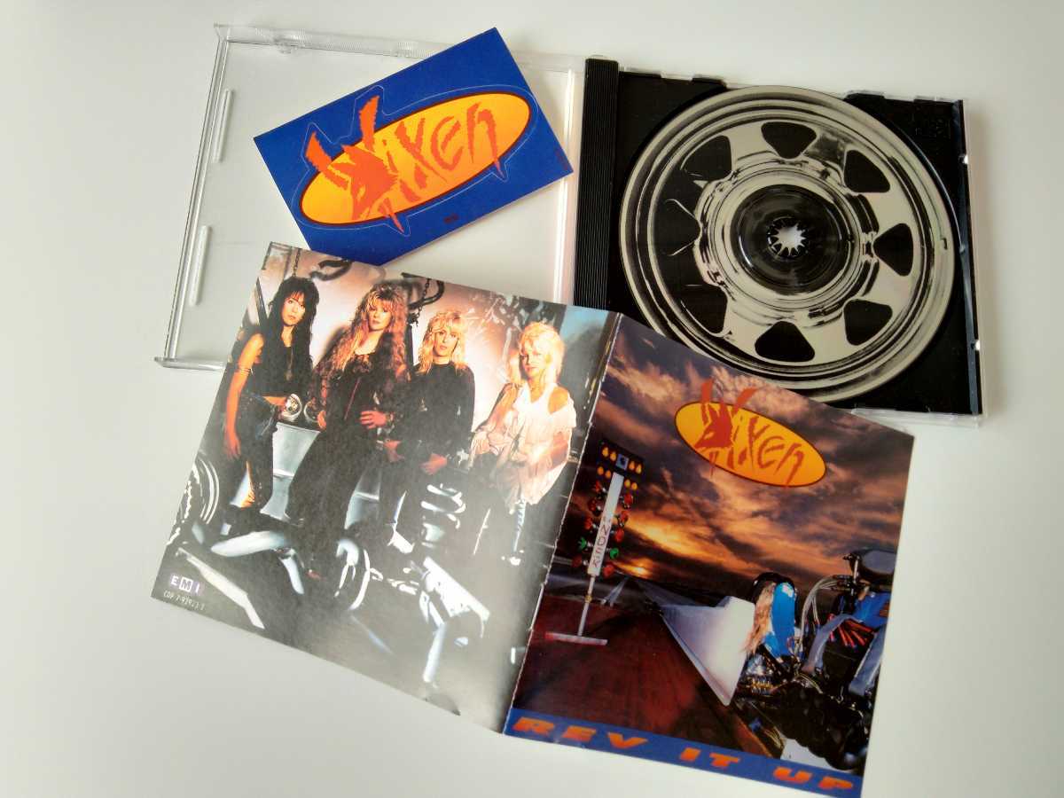【ステッカー付】Vixen / REV IT UP CD EMI USA CDP-7-92923-2 90年名盤2nd,Love Is A Killer,Jan,Janet,Share,Roxy,_画像3