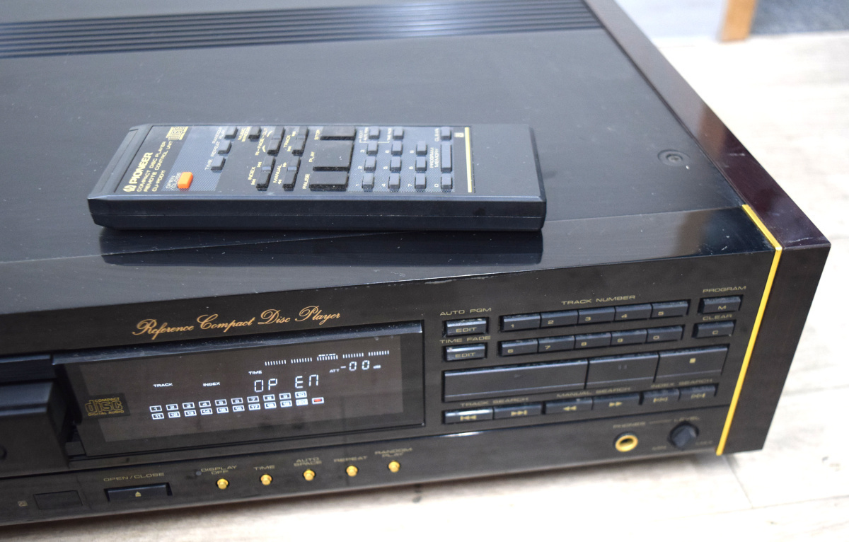 PIONEER コンパクトディスクプレイヤー PD-3000 リモコン付属 パイオニア CDプレーヤー オーディオ機器 ジャンク品 【A200】 