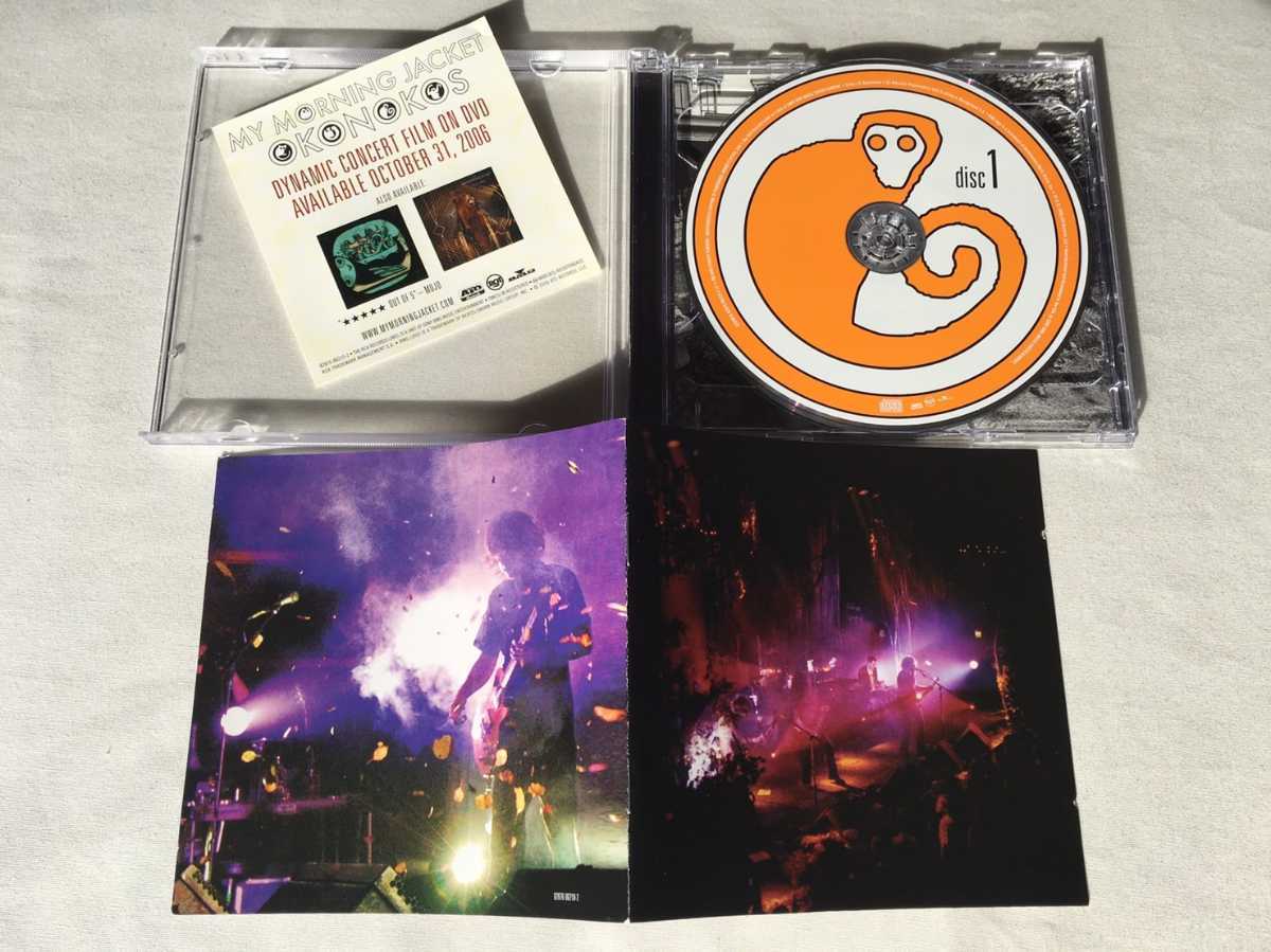 My Morning Jacket / OKONOKOS Double Live Album 2CD RCA RECORDS 82876-86210-2 06年2枚組ライウ゛ マイモーニングジャケット/マイモニ_画像3
