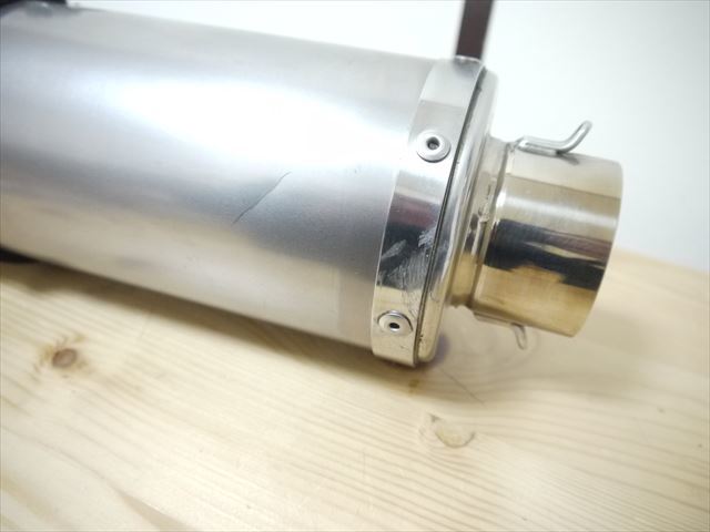 [ super-rare * regular price 7 ten thousand and more corresponding ] prompt decision!SR400/SR500 Thruxton titanium muffler - silencer cab car 