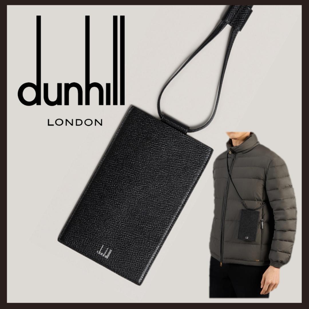 新品 未使用 Dunhill カドガン フォン ホルダー ブラック|PayPayフリマ