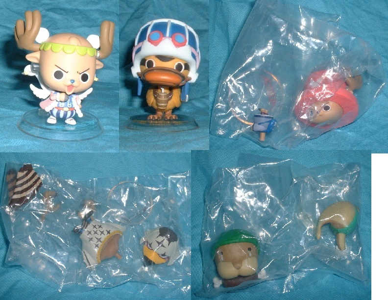  most lot chopper & Creature I. all 5 kind set 