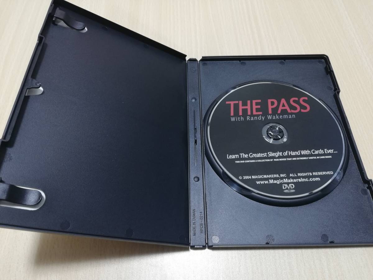 【DVD】THE PASS　with Randy Wakeman 海外マジック_画像2