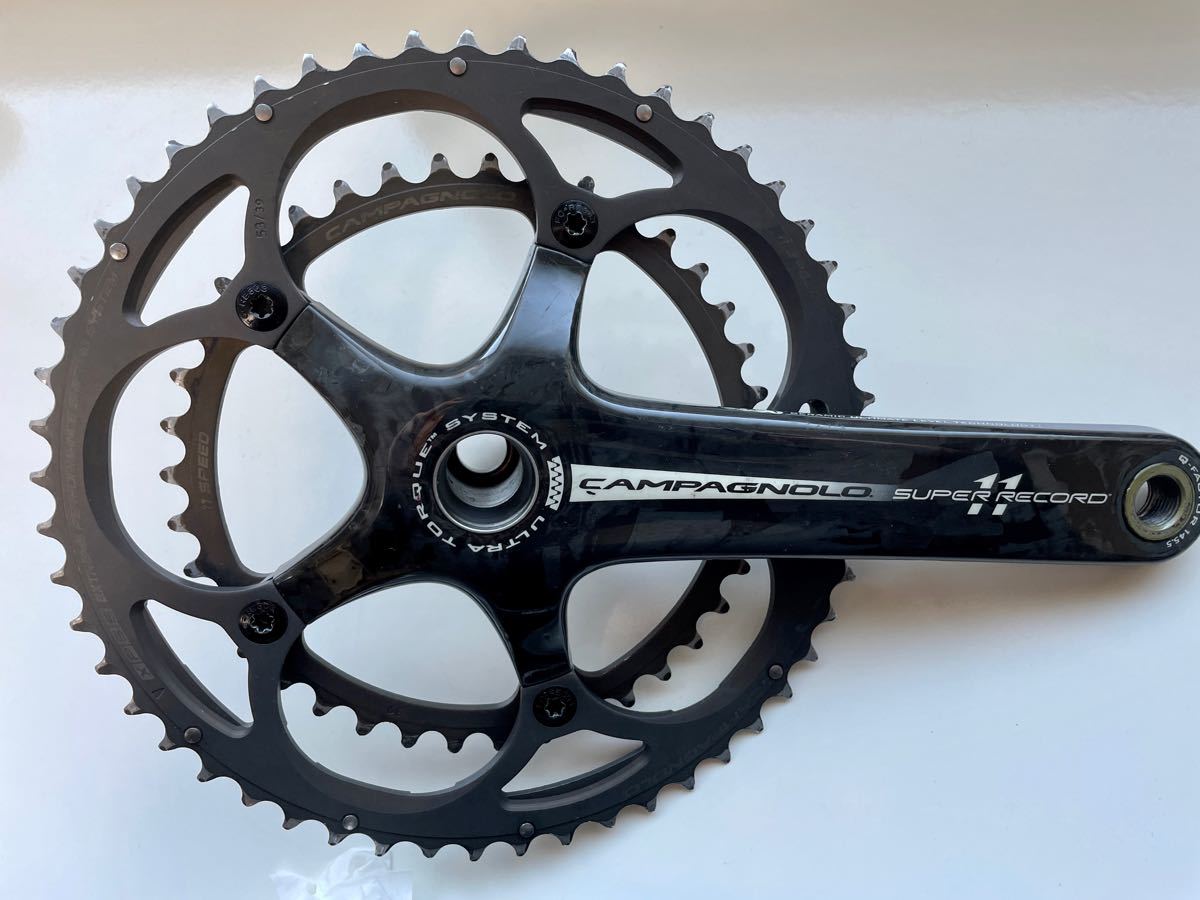 Campagnolo カンパニョーロ SUPER RECORD 170mm 53 39T 2×11s クランク