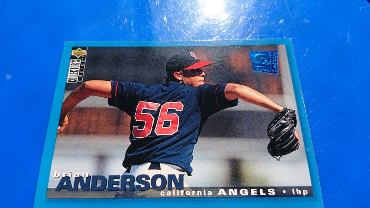 ブライアン・アンダーソン Brian Anderson 1995UPPER DECK33 MLBカリフォルニアエンゼルス_画像1