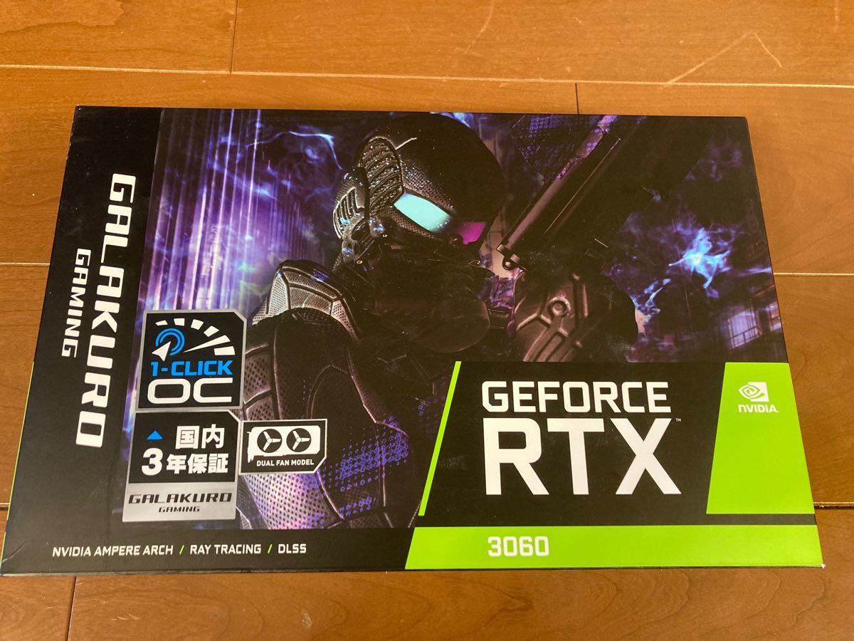 玄人志向 GeForce RTX3060 搭載 グラフィックボード GDDR6 12GB