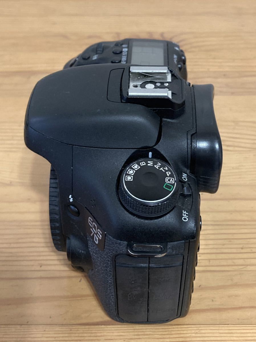 Canon キヤノン EOS 7D デジタル一眼レフカメラ ボディ 動作品_画像7