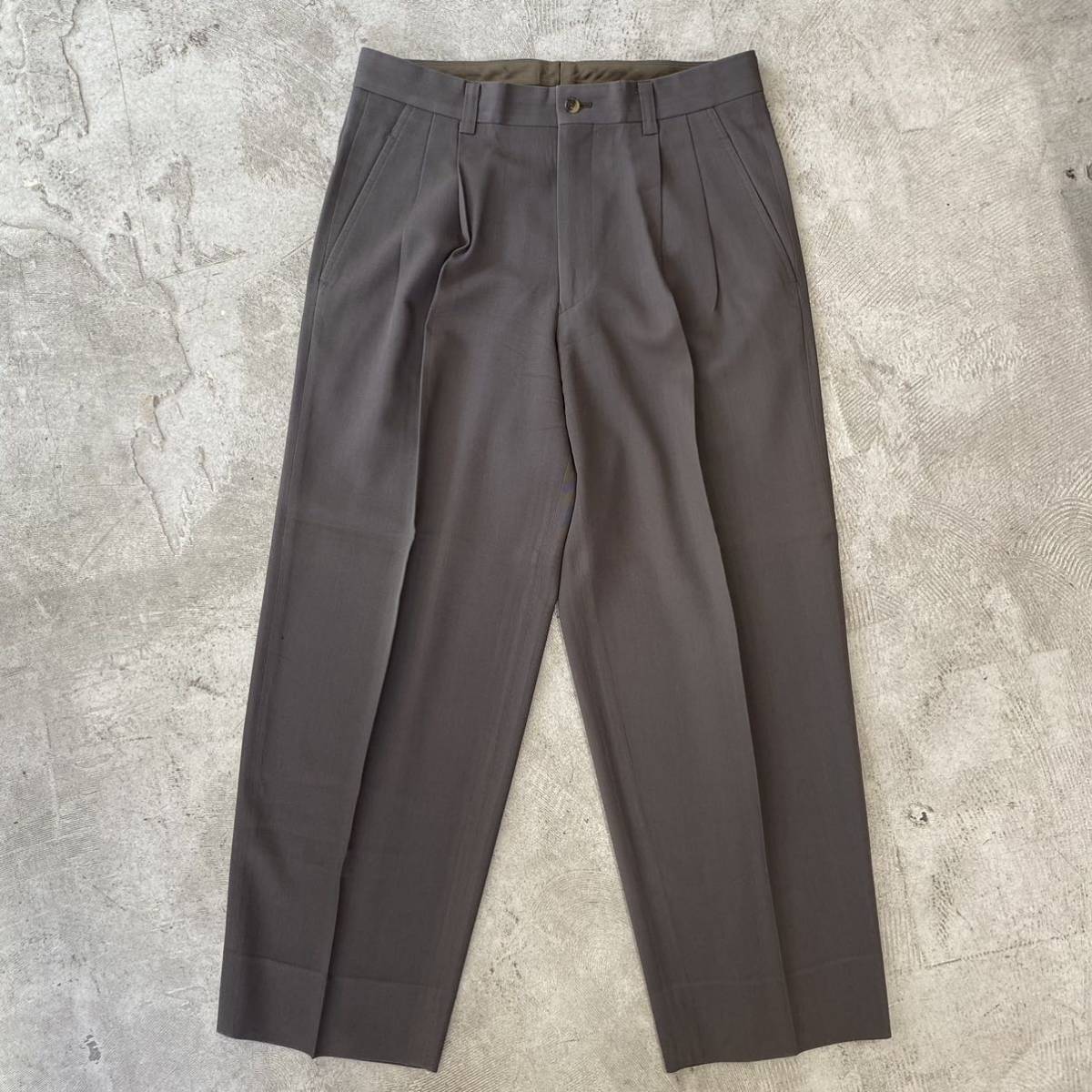 90s Vintage ISSEY MIYAKE ヴィンテージ イッセイミヤケ ウールギャバ