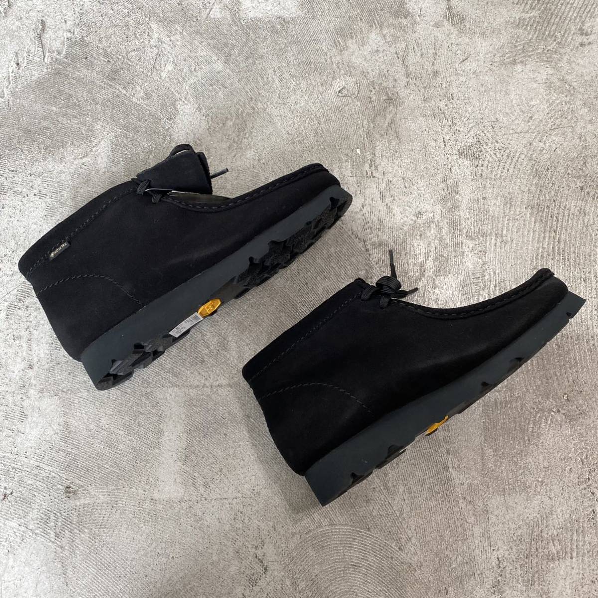 未使用 CLARKS ORIGINALS Wallabee GTX BEAMS ビームス 別注 クラークス ワラビー スエード GORE-TEX ゴアテックス vibram サイズ 6 1/2_画像3