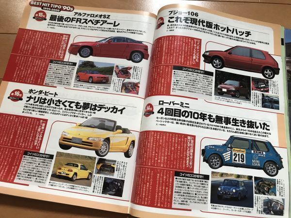 ＜CA＞Ｔｉｐｏ No.128 ベストヒット’90 2000年2月号 アルファロメオ１５６フェラーリ F３５５ マツダロードスター アストンマーチンDB7_画像6