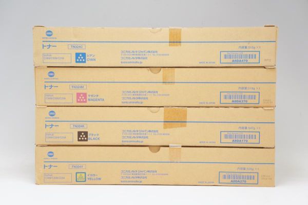 新版事務/店舗用品正規店安い ヤフオク! - 新品未使用 コニカミノルタ 純正 トナー 4色