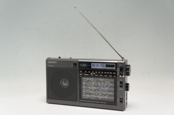 美品】SONY ICF-EX5MK2 FM/ラジオNIKKEI/MW 3バンドポータブルラジオ