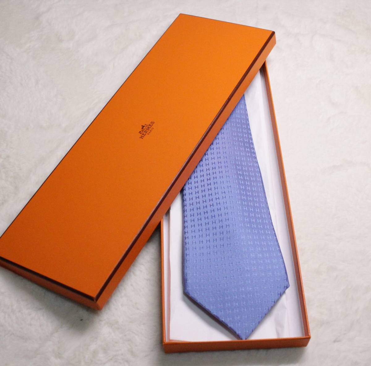 1円～ 【美品】 エルメス HERMES H柄 ファソネ H織り フランス製