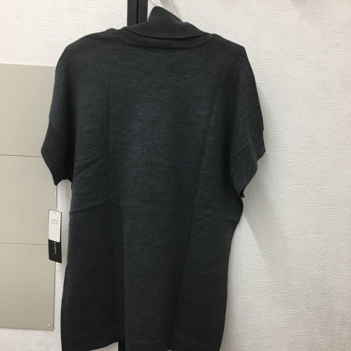 通販モノタロウ 本物 ブルネロクチネリ ティアード 切替 半袖 ニット