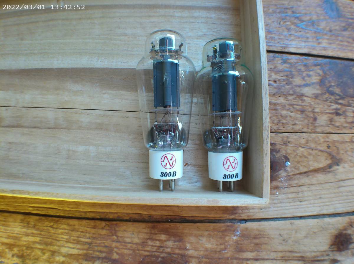 JJ ELECTRONIC 300B スロバキア製 直熱3極真空管 2本 www.nsgmilan.com
