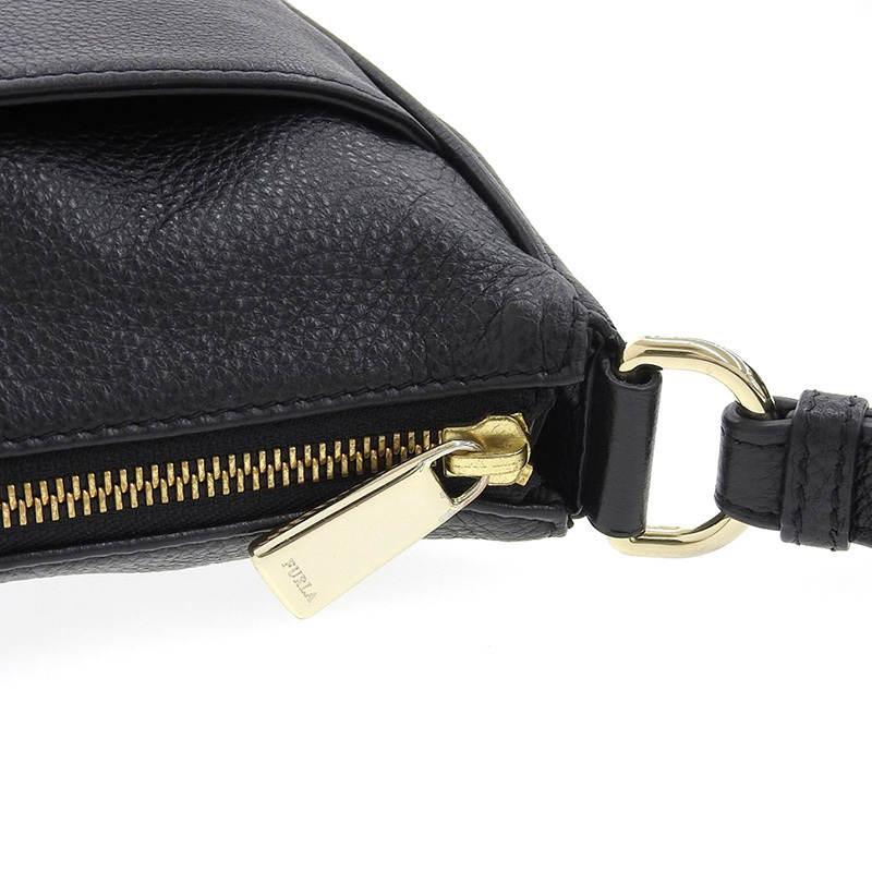 フルラ FURLA バッグ レディース ショルダーバッグ レザー ブラック 黒