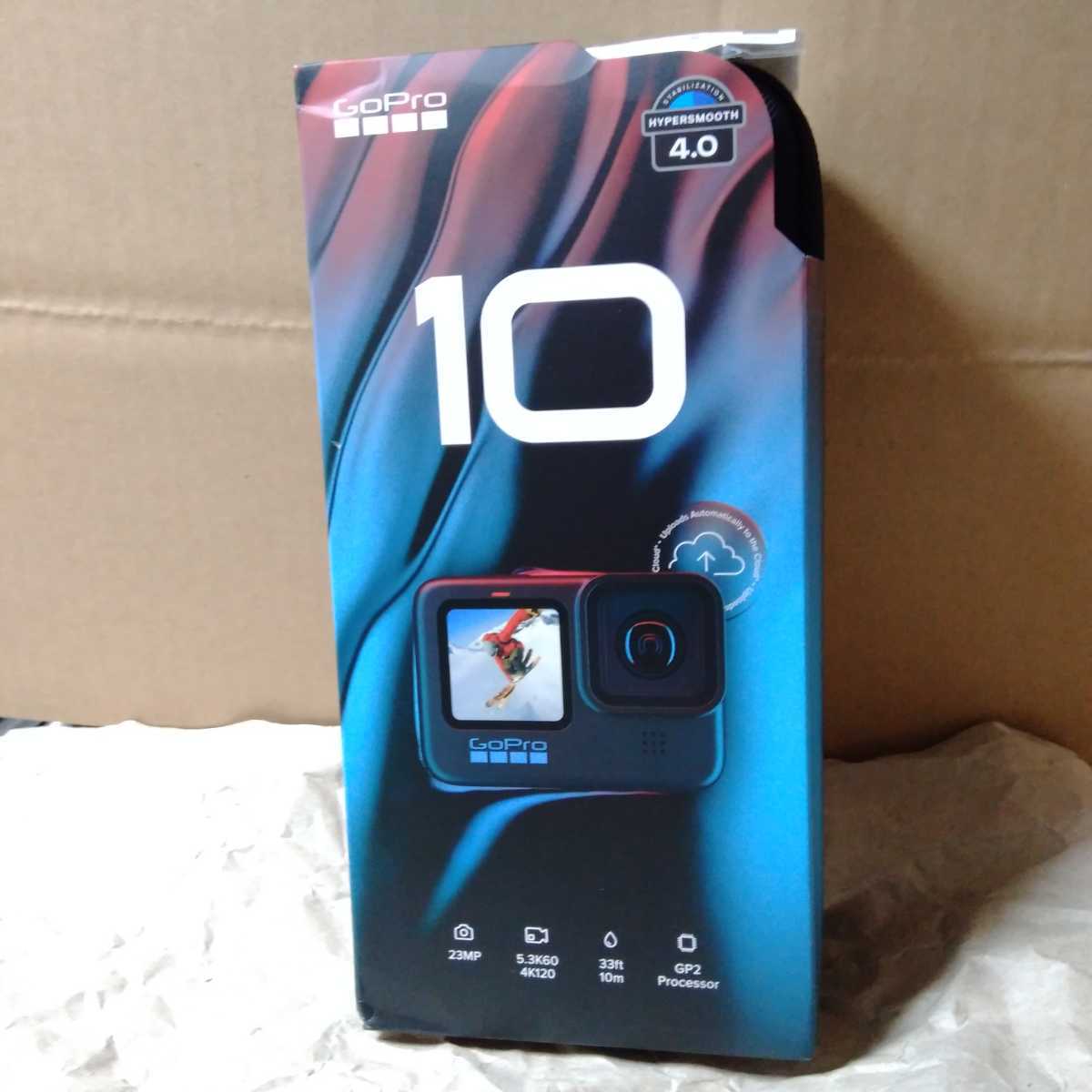 未使用】 GoPro HERO10 ゴープロ ヒーロー10 CHDHX-101-FW lram-fgr.ma