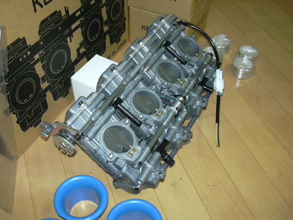 即決 希少 FCR GR7DA 4連キャブ用 連結パーツSET for GSX-R750 GSX-R1100 4AG AE92 FCR39 FCR41 TPS 仕様 4