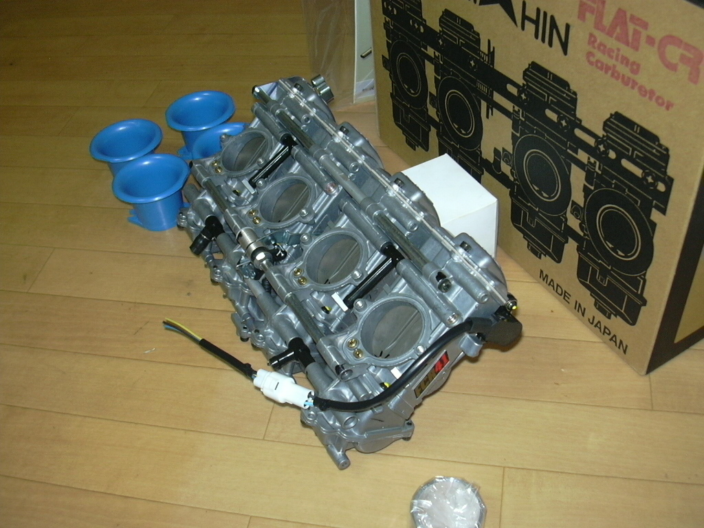 即決 希少 FCR GR7DA 4連キャブ用 連結パーツSET for GSX-R750 GSX-R1100 4AG AE92 FCR39 FCR41 TPS 仕様 5