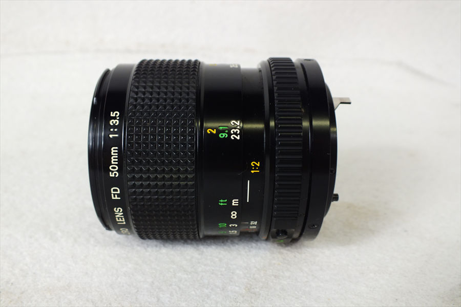 ◇Canon キャノン A-1 フィルム一眼レフカメラ MACRO FD 50mm 1:3.5 シャッター切れOK 現状品 中古 220208M3162_画像8