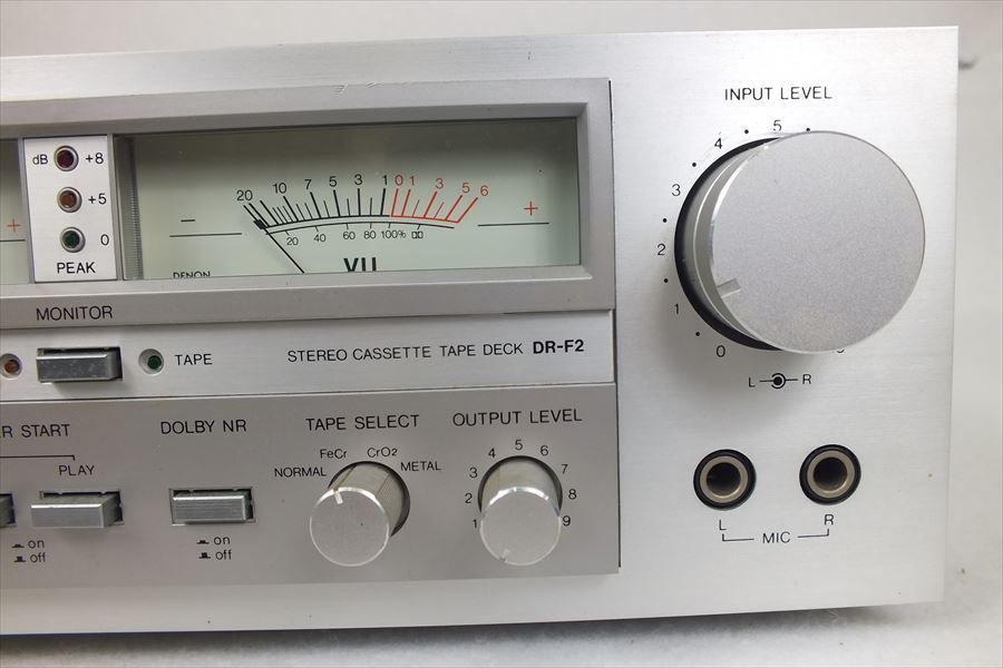 2種類選べる デノン DR-F2 カセットデッキ DENON ジャンク 訳あり - その他