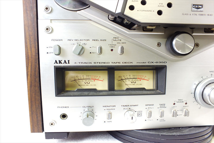 ◇ AKAI アカイ 赤井 GX-635D オープンリールデッキ 現状品