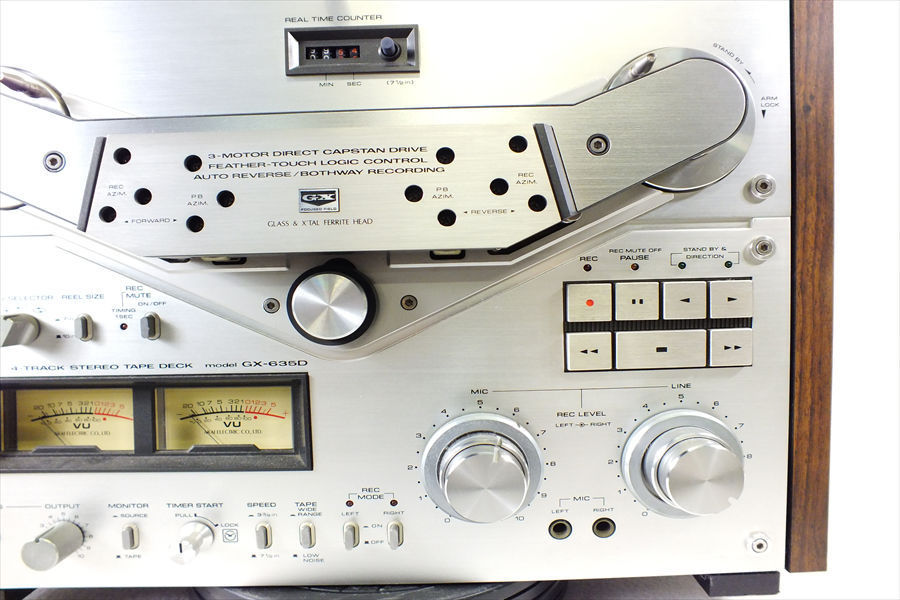 ◇ AKAI アカイ 赤井 GX-635D オープンリールデッキ 現状品