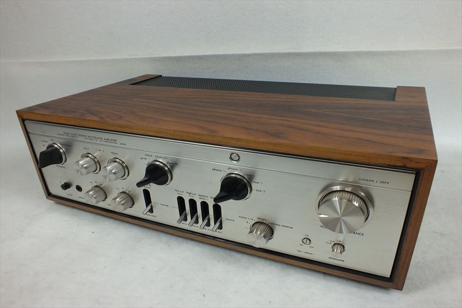☆ LUXMAN ラックスマン L-309V インテグレーテッドアンプ オーディオ