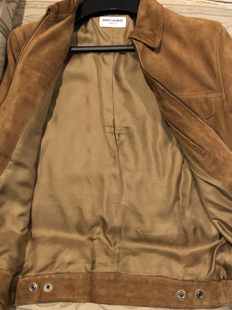 人気ショップ スエード レザー ジャケットTOM FORD 茶 L ai-sp.co.jp