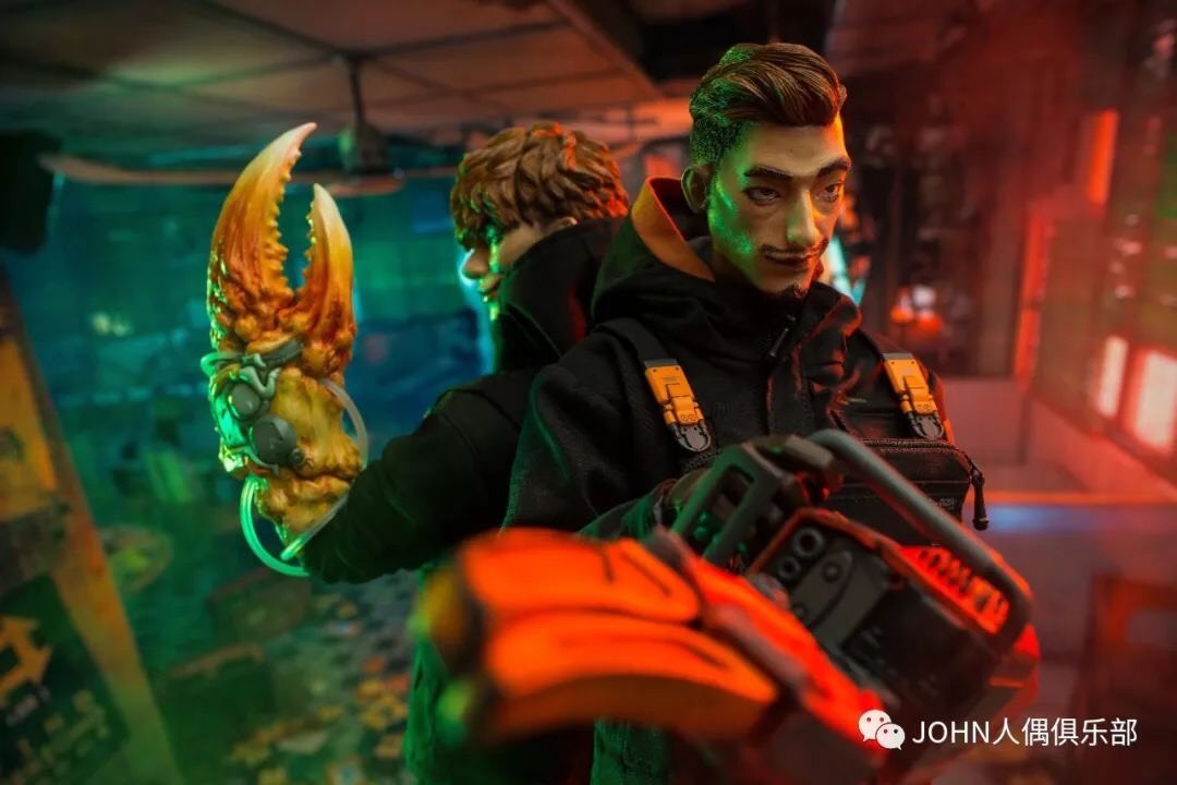 新品未開封 ブラック13パーク 黒星 カニ兄弟 1/6フィギュア異星人 (検